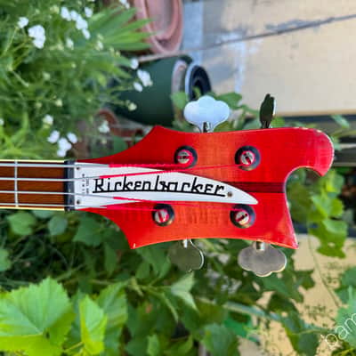 1975 Rickenbacker 4001 Bass - Fireglo - Clean Beauty - OHSC image 2