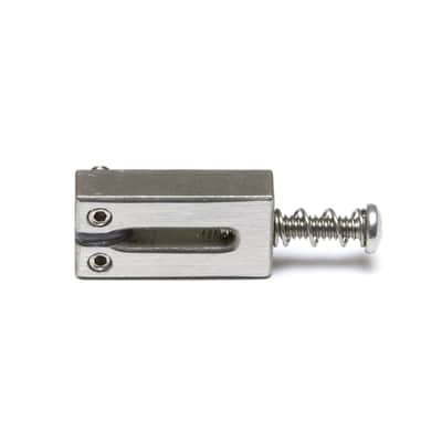Graph Tech String Saver BRUSHED STEEL CHROME 6 Saddles Set for Fender Strat/Tele image 6