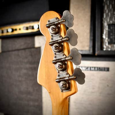 Fender Musicmaster Bass White Refinish 1978 image 12