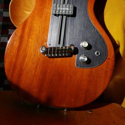 Dan Armstrong 341 London Series Sliding Pickup "London Woody" 1974 Mahagony - Bowie Model image 2