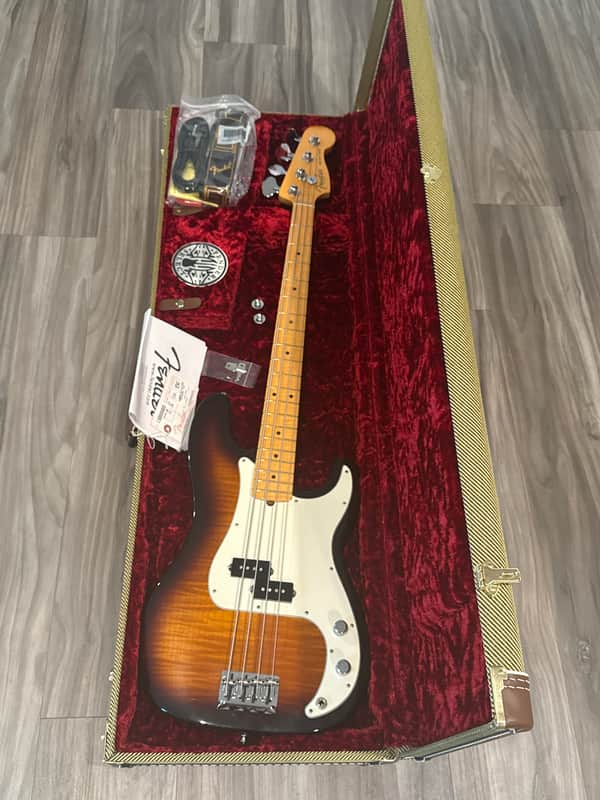 Fender American Select P Bass 2012 - Sunburst image 1