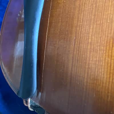 Unbranded 3/4 Antonio Stradivarius faciebat Cremona 1713 West Germany + Case 1950s-1960s image 13