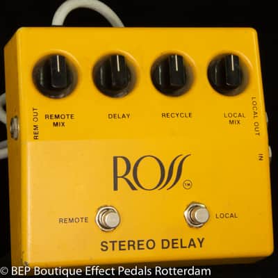 Ross  R-80 Stereo Analog Delay powered by 3x SAD1024 Reticons late 70's s/n 18190 made in the USA image 3
