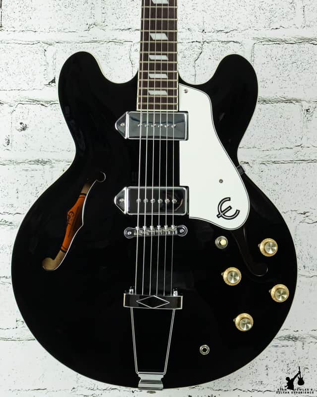 2000 Epiphone Casino Peerless Ebony w/ OHSC | Reverb Canada