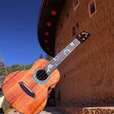 kaifen custom 5A hawaiian koa concert ukulele image 7