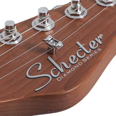 Schecter Diamond Series Nick Johnston PT Electric Guitar, Atomic Ink image 11