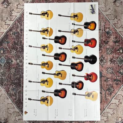 1994 Gibson BB KING Meet the Blues King Double-Sided Poster! E5 image 2