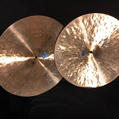 Elvin Jones' Original 1970s Turkish 14" K. Zildjian  Hi-Hats, Unplayed! Original Bag! image 4
