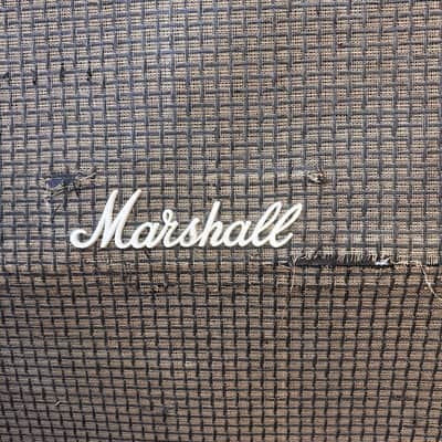 Vintage 1970s Marshall 4x12 Checkerboard 1960 Amplifier Speaker Cabinet G12L-35 image 2