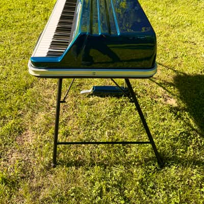 Immagine Rhodes Mark V Stage 73 – Custom Cosmic Blue | Fully Professionally Restored | Original Stand, Cover & Matching Pedal - 6