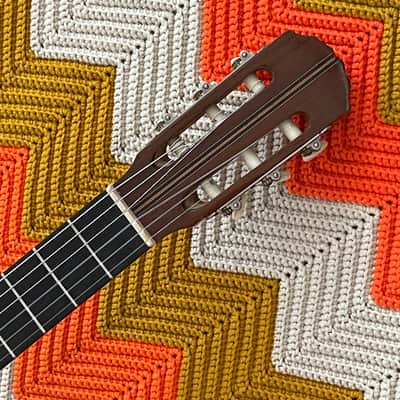 Jose Agustin Z. - Stunning Handmade Classical Guitar! - 1960’s Made in Mexico 🇲🇽! - Beautiful Woods and Craftsmanship! - image 8