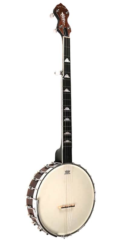 Gold Tone Mastertone™ WL-250/L: Lefty White Ladye Banjo with Case image 1