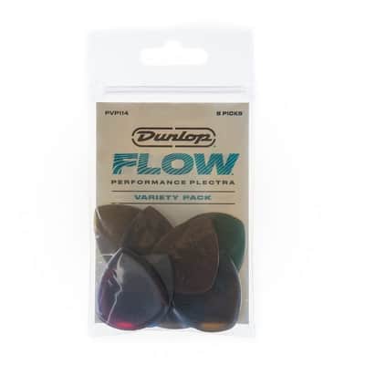 Dunlop Guitar Picks 8 Pack FLOW Variety Pack image 2