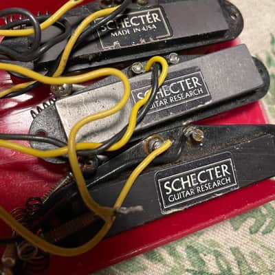 Set de micros Schecter Stratocaster 1986 Made in USA image 2