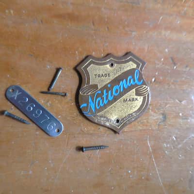 National Nameplate and Serial Number Plaque Early 1950's image 4