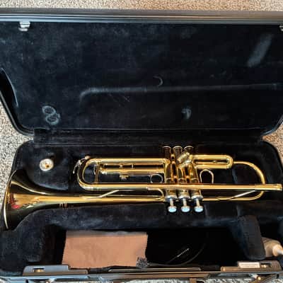 Yamaha YTR-200AD Advantage Bb Trumpet 2000s - Brass image 6