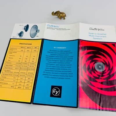 Electro-Voice Speaker Guide & PA Flyer – SRO / EV Series 1970 image 5
