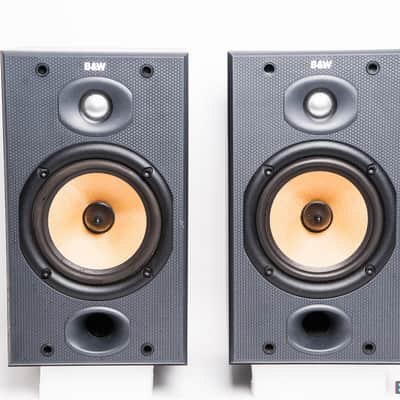 B&W DM601 S2 Speakers (pair) Black image 2