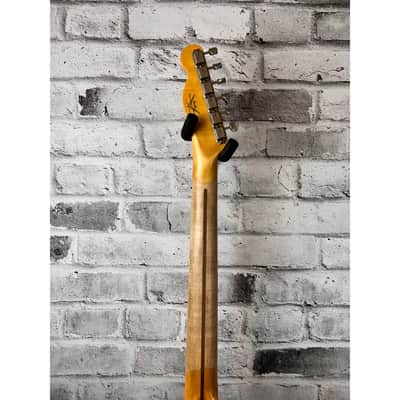 Fender Custom Shop  Limited Edition Nocaster Thinline Relic, 1-Piece Quartersawn Maple Neck, Aged 2-Color Sunburst image 8