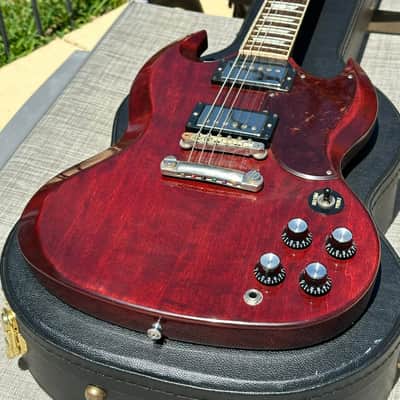 Gibson Custom SG Standard Maple Top - Dark Cherry image 3
