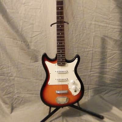 Vintage Harmony 02815 Electric Guitar (Late 70s, 3-Tone Sunburst) image 1