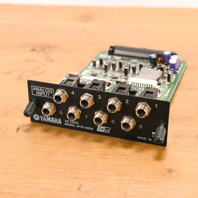 Yamaha MY8-AD24 8-Channel Analog Input Expansion Card CG01ZLC image 1