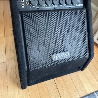 Simmons DA200S Electronic Drum Set Monitor 2010s - Black image 2