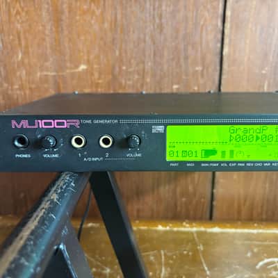 Yamaha MU100R Tone Generator XG Sound Module Synthesizer MU100 New battery image 3