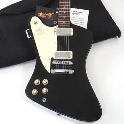 2012 Gibson Firebird 70s Tribute Left Handed - Black Satin Finish - Rare Lefty with Paperwork image 1