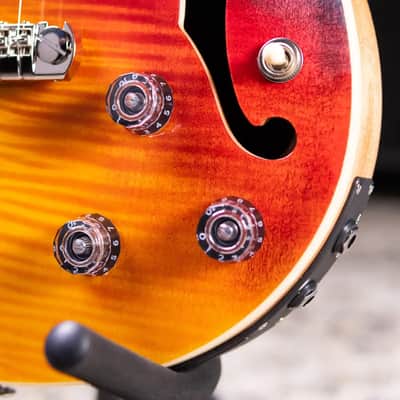 PRS SE Ed Sheeran Hollowbody I Baritone Piezo Electric Guitar - Prism with Gig Bag image 12