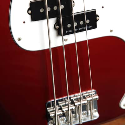 Fender Japan PB62-66DMC Precision Bass Old Candy Apple Red Bass Guitar Pre-Owned image 6