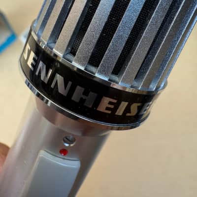 Sennheiser MD 420 vintage microphone made in Germany with original box image 11