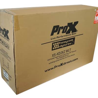 ProX XS-XDJXZ WLT Hard Flight Road Case+Laptop Shelf+Wheels 4 Pioneer DJ XDJ-XZ image 5