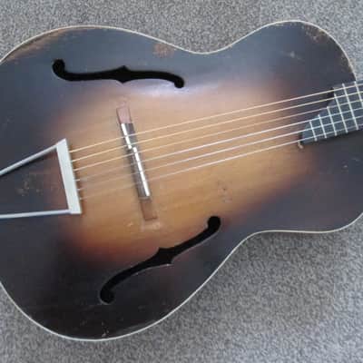 Grimshaw Hartford acoustic archtop 1930's natural image 1