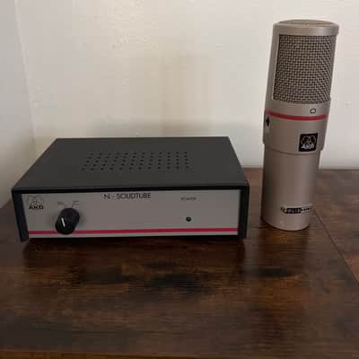AKG SolidTube Large Diaphragm Cardioid Tube Condenser Microphone 2000s - Nickel image 1