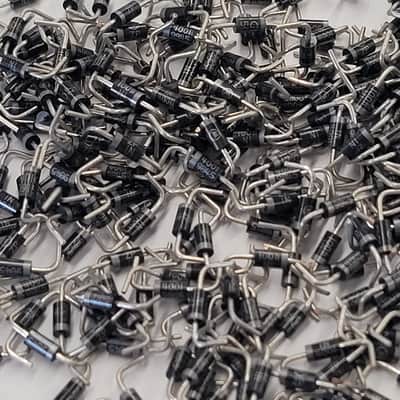 Motorola 1N4001 Rectifier Diodes  Black image 10