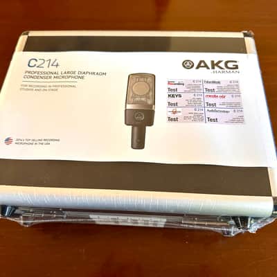 AKG C214 Large Diaphragm Cardioid Condenser Microphone image 2