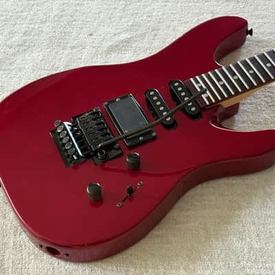 1994 USA Peavey Tracer LT Superstrat HSS Metallic Red + EMG 85 Pickup Project image 6