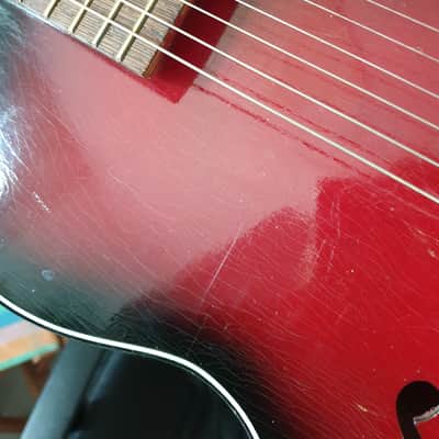 Egmond Lucky 7 1955 Red sunburst image 7