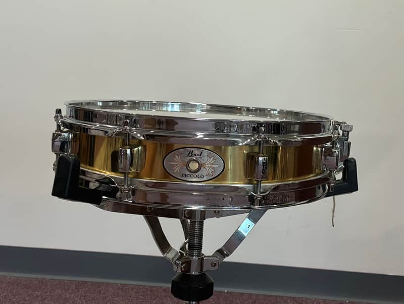 Pearl Brass Piccolo Snare Drum 3x13 image 1