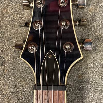 ESP LTD H-251 FM in See-Thru Black w/EMG P/Us image 11