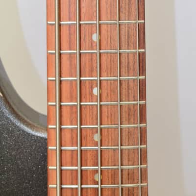 Sadowsky MetroExpress Modern 5-String Bass Guitar, Maple Fingerboard, Silver Metallic w/ Bag image 7