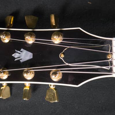 Gibson L4 10th Anniversary - Diamond White/Engraved Gold image 15