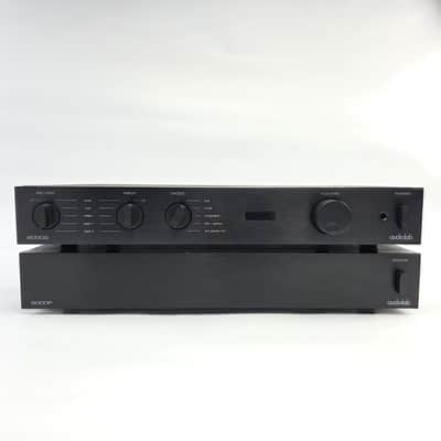 AUDIOLAB 8000S & 8000P (Integrated Amplifier + Power Amplifier) with remote control image 1
