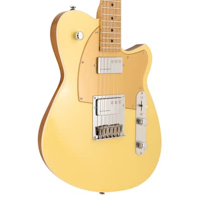 Reverend Charger Cleancut Electric Guitar Powder Yellow image 1