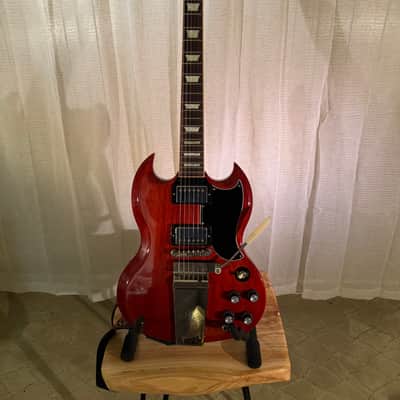 Gibson SG Standard '61 Reissue w/ Maestro Vibrola - '19 Factory Prototype 2019 - Cherry image 3