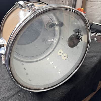 Ludwig 1970s 3 Piece 3 Ply Fab Shell Pack, 9x13, 16x16, 14x22, Gloss Maple Lacquer image 6