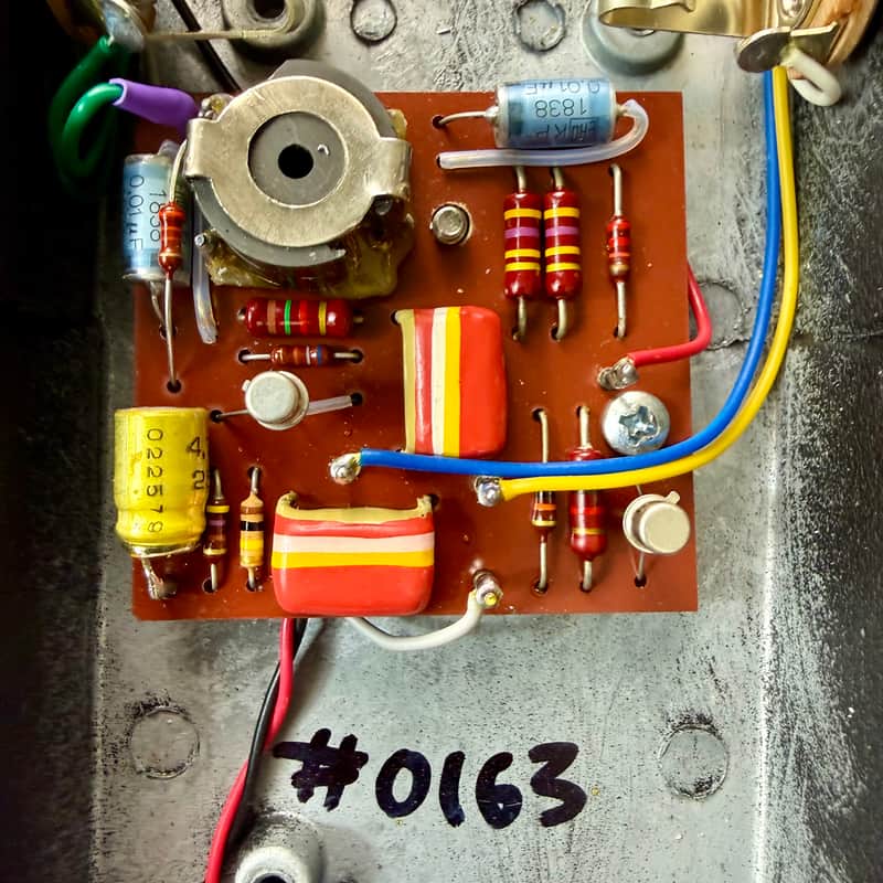Oxbow Studios Clyde McCoy Replica Wah-Wah - Black and Crome 2018