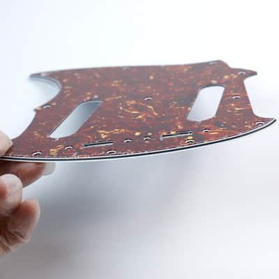 Replacment Pickguard For Mustang Classic Series style ,4ply Red Tortoise image 2
