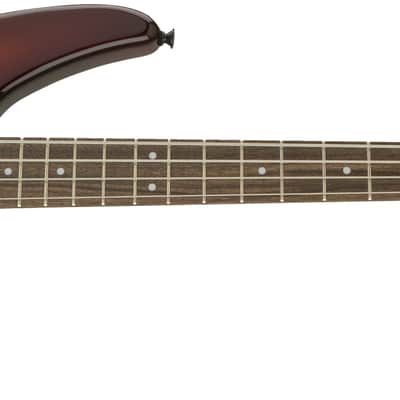 Jackson JS Series Spectra Bass JS2, Laurel Fingerboard, Tobacco Burst  Tobacco Burst image 4